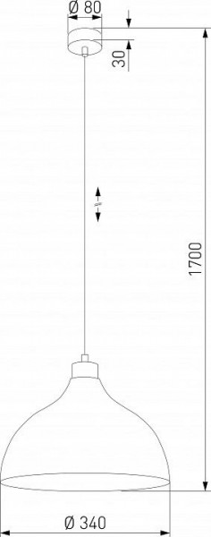 Подвесной светильник TK Lighting Cap 5665 Cap Green в Воткинске - votkinsk.ok-mebel.com | фото 5