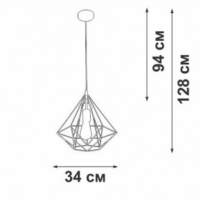 Подвесной светильник Vitaluce V2804 V2804-1/1S в Воткинске - votkinsk.ok-mebel.com | фото 5