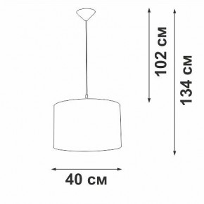Подвесной светильник Vitaluce V2827 V2827-0/1S в Воткинске - votkinsk.ok-mebel.com | фото 5