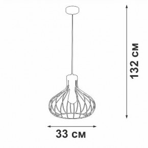 Подвесной светильник Vitaluce V2851 V2851-1/1S в Воткинске - votkinsk.ok-mebel.com | фото 6