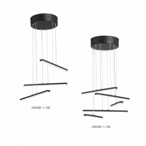 Подвесной светильник Vitaluce V3046 V3046-1/5S в Воткинске - votkinsk.ok-mebel.com | фото 3