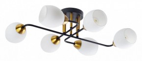 Потолочная люстра Arte Lamp Andrea A8141PL-6BK в Воткинске - votkinsk.ok-mebel.com | фото