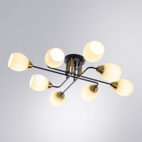 Потолочная люстра Arte Lamp Andrea A8141PL-8BK в Воткинске - votkinsk.ok-mebel.com | фото 2