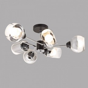 Потолочная люстра Imex MD.8243 MD.8243-6-S-BK+CH в Воткинске - votkinsk.ok-mebel.com | фото 2
