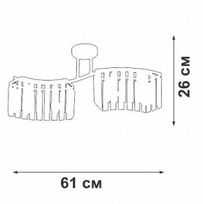 Потолочная люстра Vitaluce V5884 V5884-0/4PL в Воткинске - votkinsk.ok-mebel.com | фото 4