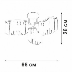 Потолочная люстра Vitaluce V5884 V5884-0/6PL в Воткинске - votkinsk.ok-mebel.com | фото 3
