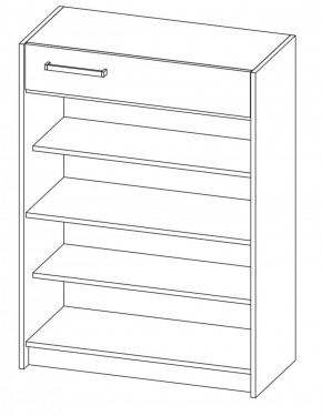 Прихожая Марица Тумба для обуви (ЯШ темный/ светлый) в Воткинске - votkinsk.ok-mebel.com | фото 2