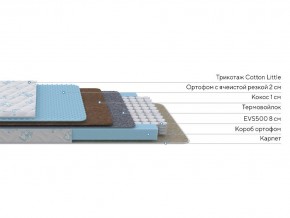 PROxSON Матрас Совенок (Cotton Little PROSON) 120x120 в Воткинске - votkinsk.ok-mebel.com | фото 2