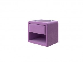 PROxSON Тумба Cube (Ткань: Велюр Shaggy Lilac) 52x41 в Воткинске - votkinsk.ok-mebel.com | фото 1