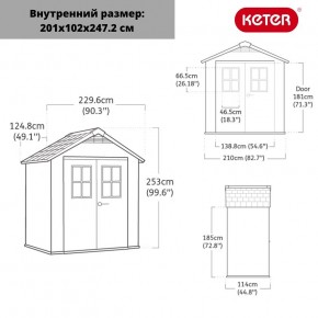 Сарай Окланд 754 (OAKLAND 754) в Воткинске - votkinsk.ok-mebel.com | фото 2