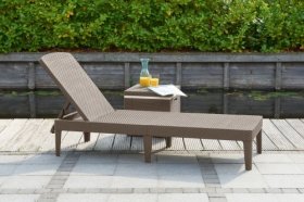 Шезлонг Джайпур (Jaipur Sun lounger) капучино в Воткинске - votkinsk.ok-mebel.com | фото 2