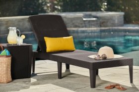 Шезлонг Джайпур (Jaipur Sun lounger) виски-коричневый в Воткинске - votkinsk.ok-mebel.com | фото 3