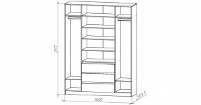 НИЦЦА-3 Шкаф 4-х дверный (НЦ.03) в Воткинске - votkinsk.ok-mebel.com | фото 2