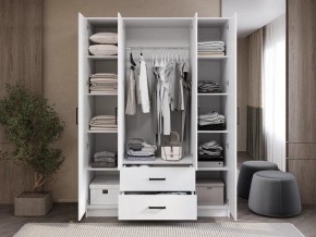 Шкаф 4-х створчатый Титан (белый) в Воткинске - votkinsk.ok-mebel.com | фото 2