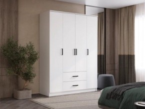 Шкаф 4-х створчатый Титан (белый) в Воткинске - votkinsk.ok-mebel.com | фото 5