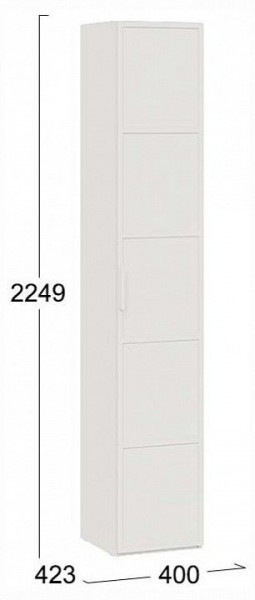 Шкаф для белья Стелла Исп.2 в Воткинске - votkinsk.ok-mebel.com | фото 4