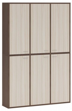 Шкаф книжный Домино СУ(ш3в2)+6ФГ в Воткинске - votkinsk.ok-mebel.com | фото