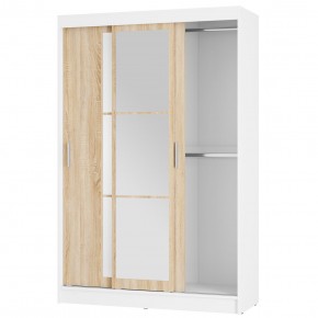 Шкаф-купе Денвер ШКК-03 (белый/сонома) в Воткинске - votkinsk.ok-mebel.com | фото 3