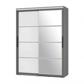 Шкаф-купе Крафт-6 1.6 м ШКК-06 (графит) в Воткинске - votkinsk.ok-mebel.com | фото 3