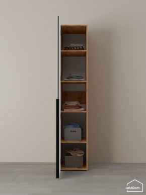 Шкаф Linnea MHR-1-2 2050х400х510 (ДВ-М 11.1.25) в Воткинске - votkinsk.ok-mebel.com | фото 4