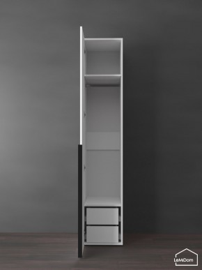 Шкаф Linnea MHR-1-3 2050х400х510 (Белый-М 11.1.2) в Воткинске - votkinsk.ok-mebel.com | фото 6
