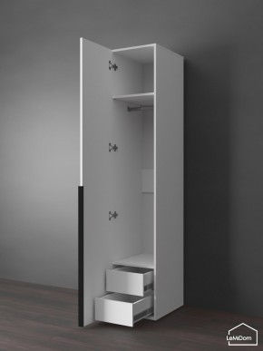 Шкаф Linnea MHR-1-3 2050х400х510 (Белый-М 11.1.2) в Воткинске - votkinsk.ok-mebel.com | фото 7