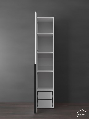 Шкаф Linnea MHR-1-3 2050х400х510 (Белый-М 11.1.2) в Воткинске - votkinsk.ok-mebel.com | фото 7