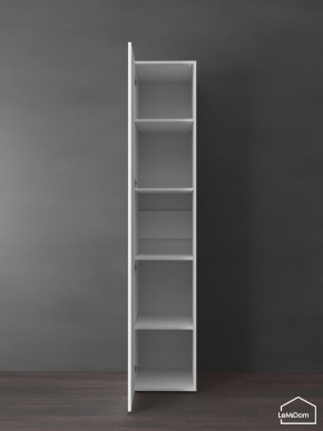 Шкаф Linnea MHR-1PO-2 2050х400х510 (Белый-М 11.1.1) в Воткинске - votkinsk.ok-mebel.com | фото 4