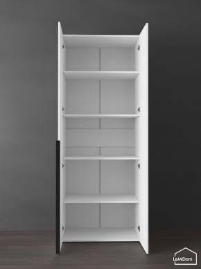 Шкаф Linnea MHR-2-2 2050х800х510 (Белый-М 11.1.1) в Воткинске - votkinsk.ok-mebel.com | фото 4