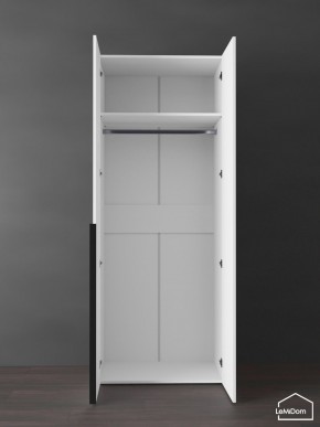 Шкаф Linnea MHR-2 2050х800х510 (Белый-М 11.1.2) в Воткинске - votkinsk.ok-mebel.com | фото 4