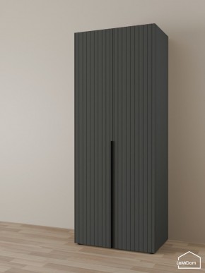 Шкаф Linnea MHR-2 2050х800х510 (Графит-М 11.1.25) в Воткинске - votkinsk.ok-mebel.com | фото