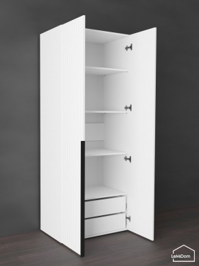 Шкаф Linnea MHR-2-4 2050х800х510 (Белый-М 11.1.1) в Воткинске - votkinsk.ok-mebel.com | фото 6