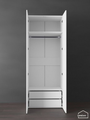 Шкаф Linnea MHR-2PO-3 2050х800х510 (Белый-М 11.1.2) в Воткинске - votkinsk.ok-mebel.com | фото 4