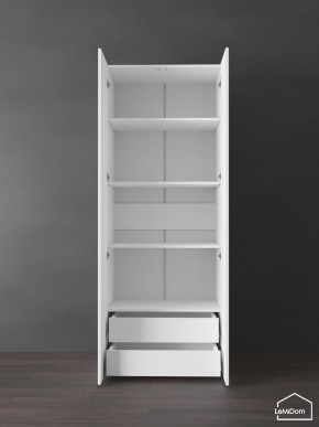 Шкаф Linnea MHR-2PO-4 2050х800х510 (Белый-М 11.1.2) в Воткинске - votkinsk.ok-mebel.com | фото 6