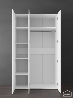 Шкаф Linnea MHR-3PO-1 2050х1200х510 (Белый-М 11.1.2) в Воткинске - votkinsk.ok-mebel.com | фото 5