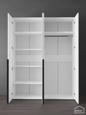 Шкаф Linnea MHR-4-1 2050х1600х510 (Белый-М 11.1.2) в Воткинске - votkinsk.ok-mebel.com | фото 4