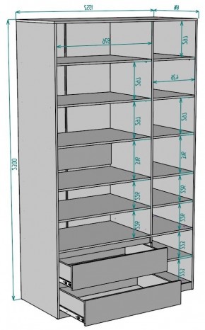 Шкаф Мальта H219 в Воткинске - votkinsk.ok-mebel.com | фото 2