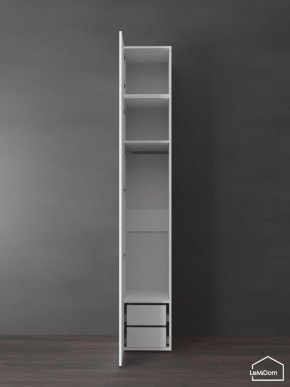 Шкаф с антресолью Linnea MHR-1POA-3 2450х400х510 (Белый-М 11.1.2) в Воткинске - votkinsk.ok-mebel.com | фото 5