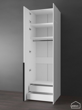 Шкаф с антресолью Linnea MHR-2A-3 2450х800х510 (Белый-М 11.1.2) в Воткинске - votkinsk.ok-mebel.com | фото 5