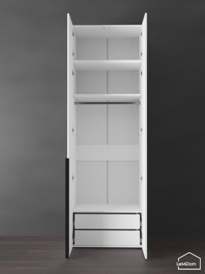 Шкаф с антресолью Linnea MHR-2A-3 2450х800х510 (Белый-М 11.1.2) в Воткинске - votkinsk.ok-mebel.com | фото 6