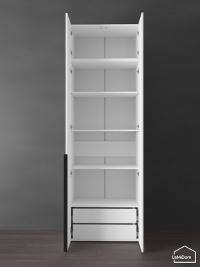 Шкаф с антресолью Linnea MHR-2A-4 2450х800х510 (Белый-М 11.1.2) в Воткинске - votkinsk.ok-mebel.com | фото 6