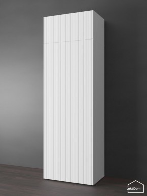 Шкаф с антресолью Linnea MHR-2POA-2 2450х800х510 (Белый-М 11.1.1) в Воткинске - votkinsk.ok-mebel.com | фото