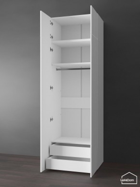 Шкаф с антресолью Linnea MHR-2POA-3 2450х800х510 (Белый-М 11.1.2) в Воткинске - votkinsk.ok-mebel.com | фото 6