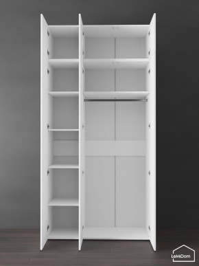 Шкаф с антресолью Linnea MHR-3POA-1 2450х1200х510 (Белый-М 11.1.2) в Воткинске - votkinsk.ok-mebel.com | фото 4