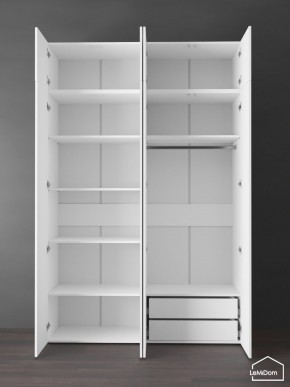 Шкаф с антресолью Linnea MHR-4POA-2 2450х1600х510 (Белый-М 11.1.2) в Воткинске - votkinsk.ok-mebel.com | фото 5