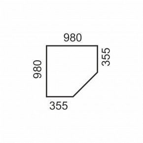 Шкаф угловой 2D, OLIVIA, цвет вудлайн крем/дуб анкона в Воткинске - votkinsk.ok-mebel.com | фото 4