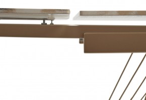 Стол ACERRA NEW 160 GLOSS GRAND JADE SOLID CERAMIC/ каркас цвета шампань, ®DISAUR в Воткинске - votkinsk.ok-mebel.com | фото 7