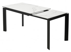 Стол CORNER 120 HIGH GLOSS STATUARIO керамика, стекло/ черный каркас, ®DISAUR в Воткинске - votkinsk.ok-mebel.com | фото 4