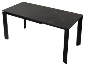 Стол CORNER 120 MATT BLACK MARBLE SOLID CERAMIC / BLACK, ®DISAUR в Воткинске - votkinsk.ok-mebel.com | фото 8