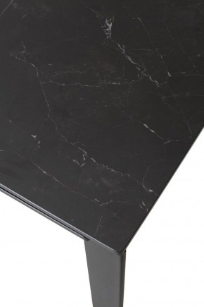 Стол CORNER 120 MATT BLACK MARBLE SOLID CERAMIC / BLACK, ®DISAUR в Воткинске - votkinsk.ok-mebel.com | фото 9